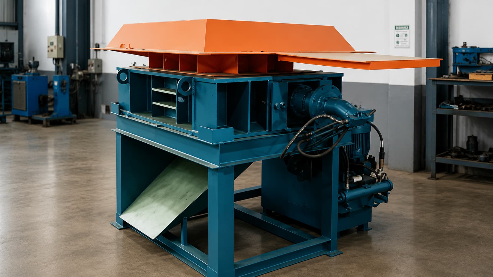 Triturador industrial de metal: soluções sob medida com a Ameq